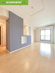 JR和歌山線 岩出駅 徒歩23分の賃貸アパート 2階2LDKのリビング/ダイニング