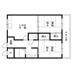 しののめハイツ-2 2階