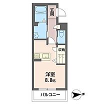 クリオジィI 00101 ｜ 埼玉県草加市花栗２丁目3-18（賃貸マンション1R・1階・28.60㎡） その2