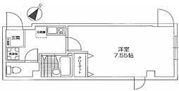 ライフ・コート荻窪 1Kの間取図画像