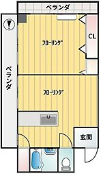 間取図画像 1DK