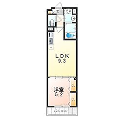 クリエオーレ南上町 2階