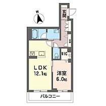 アムール　アドニス 00401 ｜ 埼玉県新座市北野２丁目14-15（賃貸マンション1LDK・4階・48.58㎡） その2