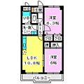 メゾンド・ソレイユ3階6.0万円