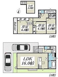 Ｓｕｍａｉｔｏ八王子市大塚02 3LDKの間取り