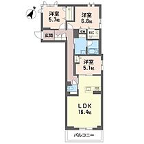 シャーメゾンルナ 00301 ｜ 埼玉県さいたま市緑区大字中野田1655-5（賃貸マンション3LDK・3階・83.21㎡） その2