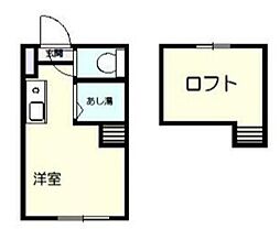 アーバンプレイス東高円寺V 1階ワンルームの間取り