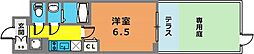 プレサンス　ＴＨＥ　神戸 1階1Kの間取り