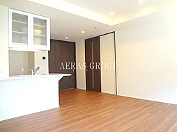 パークフラッツ新宿イーストサイド 404 4階1LDKのリビング/ダイニング