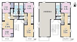 ルート清澄 1階1LDKの間取り