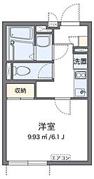 レオネクスト西品川第7 1階1Kの間取り