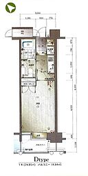 サヴォイバンヤンツリー 1Kの間取図画像