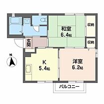 ファミールＭ・Ｋ－Ｂ 102 ｜ 福島県福島市八木田字伊賀内39-1（賃貸アパート2K・1階・42.00㎡） その2