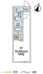 間取図画像 ワンルーム
