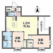 ルノアールエグゼクティブ 0401 ｜ 京都府京都市南区西九条大国町7-1之一部、7番2、7番3（賃貸マンション2LDK・4階・62.38㎡） その2