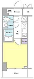 Dormouse和 1Kの間取図画像
