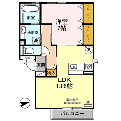 ボヌールK_間取り_0