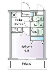 S-FORT玉川学園前 1Kの間取図画像