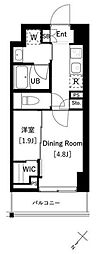 ARKMARK上池袋 2Kの間取図画像