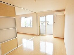 小田急小田原線 柿生駅 徒歩19分の賃貸アパート 1階1LDKのリビング/ダイニング