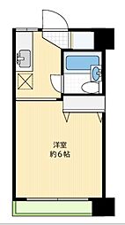 日新ビル ワンルームの間取図画像
