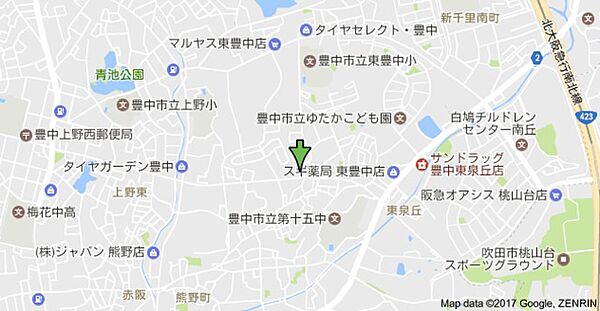 千里ヒルトンハイム壱番街 ｜大阪府豊中市東豊中町６丁目(賃貸マンション2LDK・4階・56.00㎡)の写真 その30