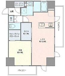 Premium 1SLDKの間取図画像
