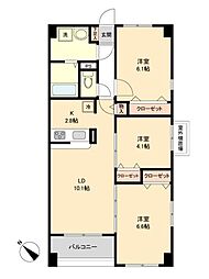 Ｓ−ＦＯＲＴ青葉しらとり台 5階3LDKの間取り