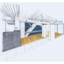 バウムプラッツ 404 4階1LDKのリビング/ダイニング