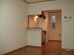 ボヌール 1階1Kのリビング/ダイニング