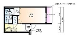 フジパレス初芝駅東III番館 1階/-