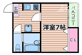 大阪府吹田市南金田１丁目（賃貸マンション1K・6階・20.40㎡） その2