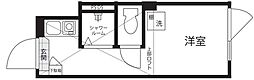 ノースヒル新宿ウエスト ワンルームの間取図画像