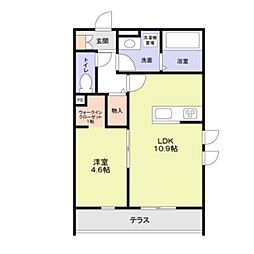 守山区守山三丁目新築計画Ａ棟（西） 302 3階1LDKの間取り