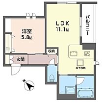 サンコリーヌ立川 00101 ｜ 東京都立川市高松町２丁目15-8（賃貸マンション1LDK・1階・42.29㎡） その2