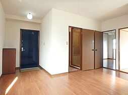 パークサイドハイツ 401 4階2DKのリビング/ダイニング