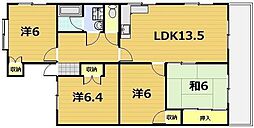 メゾンド・ベルウッドA 4LDKの間取図画像