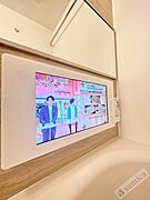 大型浴室テレビ完備・身も心もリフレッシュして頂けます♪