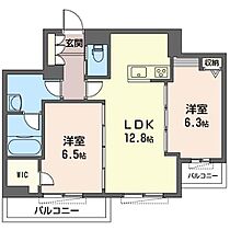 セレナヴィラ 00202 ｜ 茨城県ひたちなか市共栄町1-1（賃貸マンション2LDK・2階・58.99㎡） その2