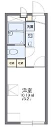 レオパレスリリー 1Kの間取図画像