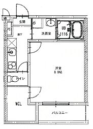 フレールII番館 3階/-