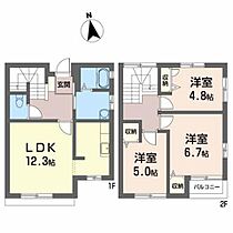 メゾネットＭ＆Ｋ 101 ｜ 宮城県仙台市青葉区水の森３丁目28-8（賃貸アパート3LDK・1階・72.20㎡） その2