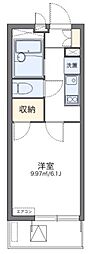 レオパレスリルト保土ヶ谷 1Kの間取図画像