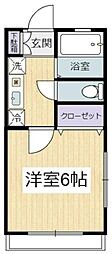 間取図画像 1K