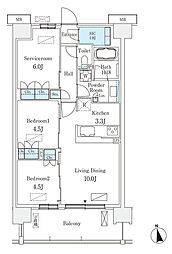 スカイグランデ津田沼 4階