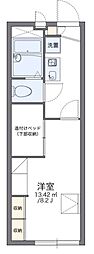 レオパレスエスポワール 1Kの間取図画像