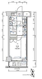 京急本線 京急鶴見駅 徒歩13分の賃貸マンション 3階1Kの間取り