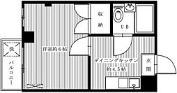 SKマンション 1Kの間取図画像