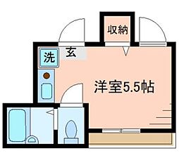 間取図画像 ワンルーム