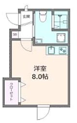 アーバンフォレスト中野 ワンルームの間取図画像